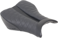 SADDLEMEN Track Seat - Lattice Stitch - Black - CBR '08-'16 0810-H031