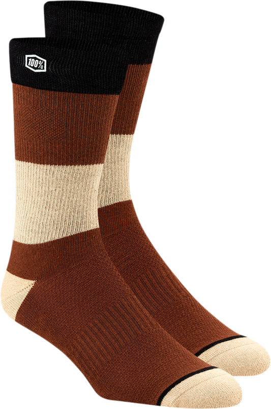 100% Trio Socks - Camel - Small/Medium 24022-460-17