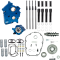 S&S CYCLE Cam Chest Kit with Plate M8 - Gear Drive - Oil Cooled - 475 Cam - Black Pushrods 310-1014A