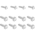 ARLEN NESS Bolt Kit - Transmission Side Cover/Trap Door - 12-Point - Titanium - Polished 300-953