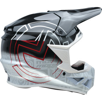 MOOSE RACING F.I. 2.0 Helmet - Deceit - MIPS® - Black/White/Red - Medium 0110-7991
