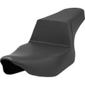 SADDLEMEN Step-Up Seat - Gripper Lumbar - Black - Road Glide/Street Glide 823-07-174
