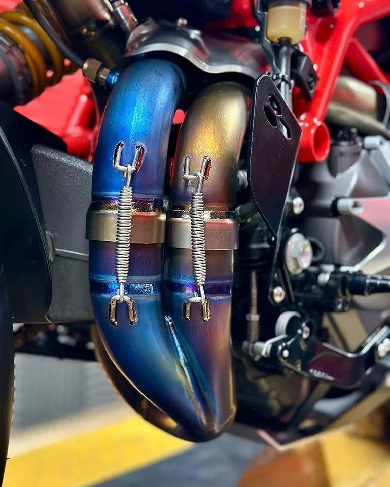 Vandemon Ducati Hypermotard 950 & 950SP Full Titanium Exhaust System 2019-2024 DUC950HYPMTIEXC