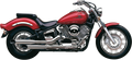 COBRA Classic Deluxe Exhaust - Chrome - XVS1100 2567SC