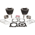 S&S CYCLE Cylinder Kit - 4.625" Stroke - Black Granite w/Highlights - M8 910-0764A