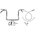 FAT BAGGERS INC. 1-1/4" EZ Install Round Top Handlebar - 14" - Chrome 939014