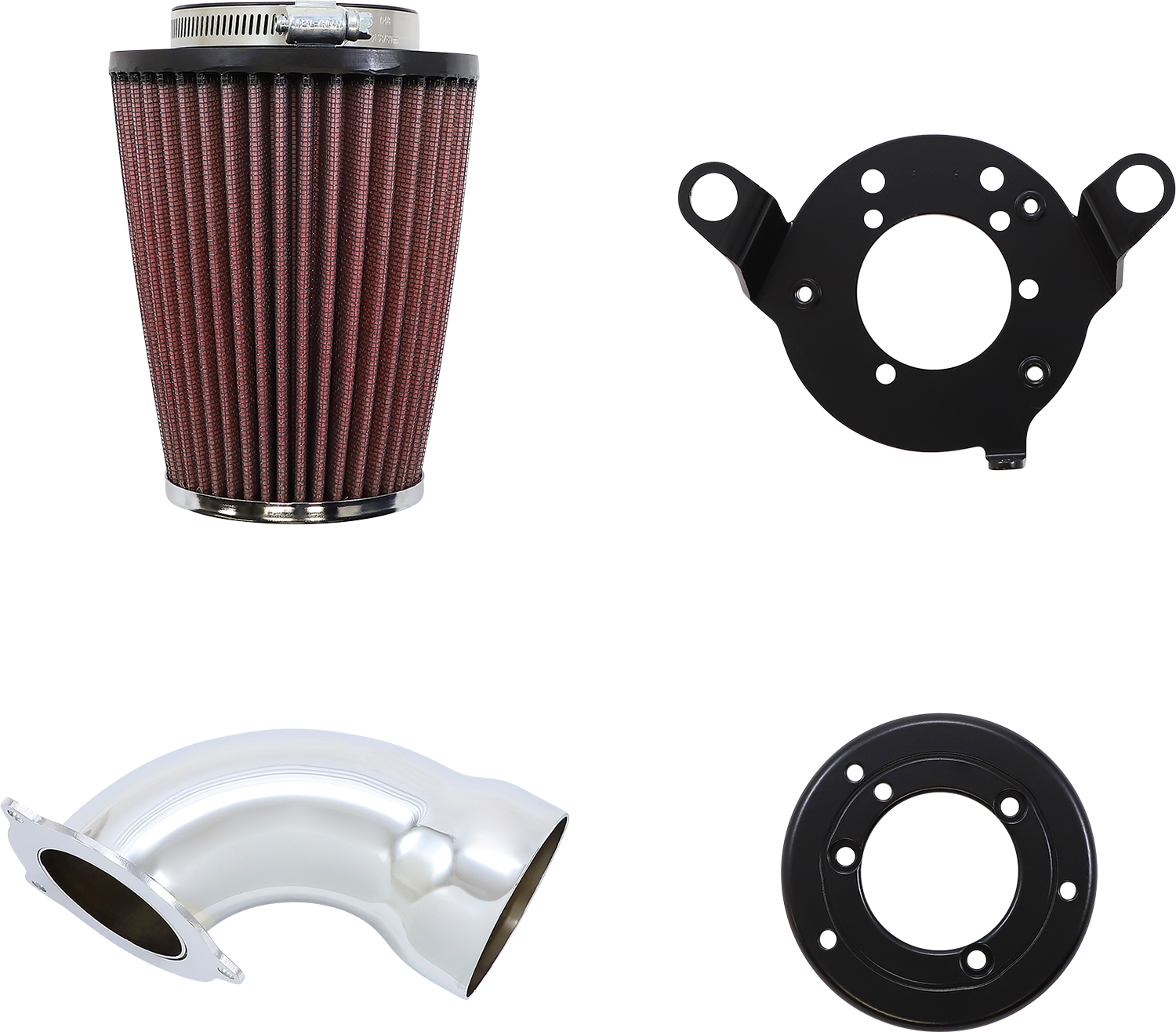 COBRA Cone Air Filter - Chrome/Chrome 606-0102-06