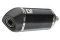 LEOVINCE - LV-14 Black Edition Slip-On Muffler - Aprilia Tuareg 660 15626BU 1811-4951