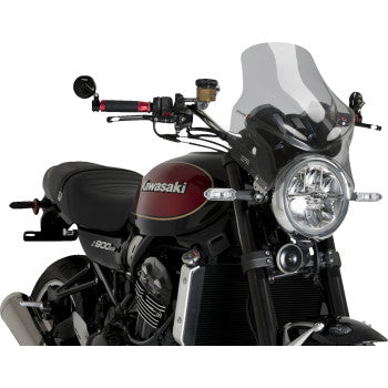 PUIG HI-TECH PARTS Top Windshield - Smoke - Z900RS 21352H