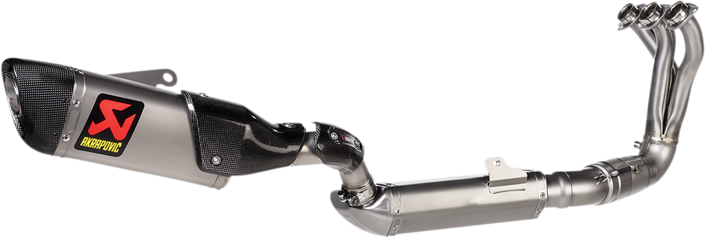AKRAPOVIC Exhaust - Titanium - Tracer 900 2021-2024 S-Y9R13-HAPT 1810-2910