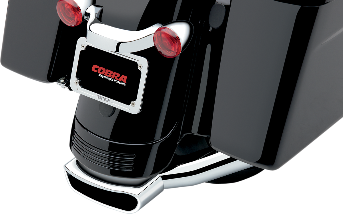 COBRA Center Pro Mufflers - Chrome - '09-'16 FL 6217