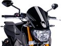 PUIG HI-TECH PARTS New Generation Windscreen - Black - MT09 6861N