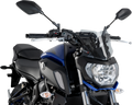 PUIG HI-TECH PARTS Naked Sport Windscreen - Smoke - Yamaha 9666H