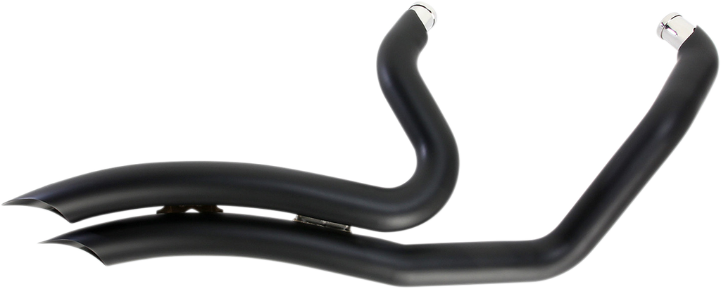 COBRA Speedster Swept Short Exhaust - Black - '14-'20 XL 6233B