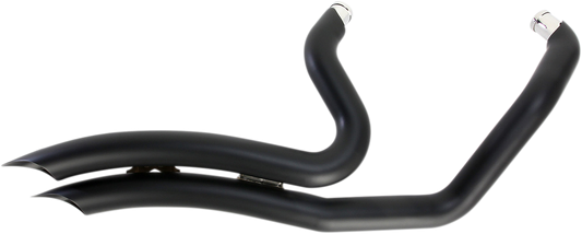 COBRA Speedster Swept Short Exhaust - Black - '14-'20 XL 6233B