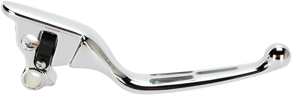 DRAG SPECIALTIES Clutch Lever - Wide Blade - Slotted - Chrome H07-0603-C