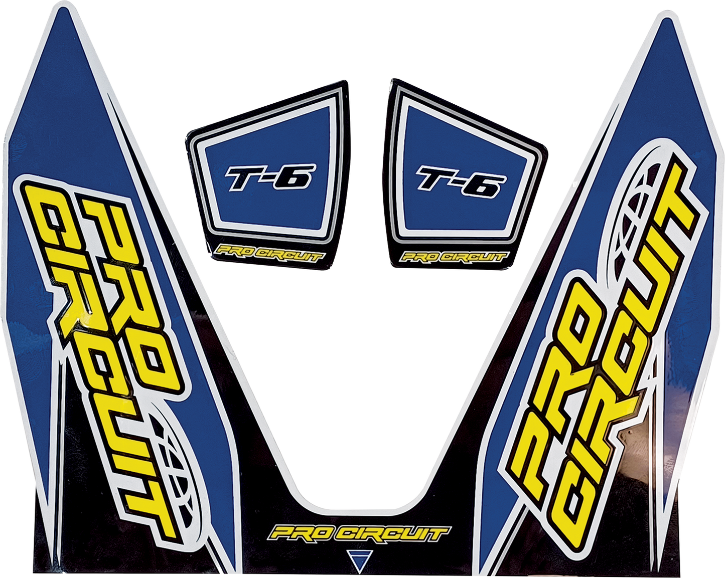 PRO CIRCUIT T-6 Decal - Dark Blue D22T6-DB