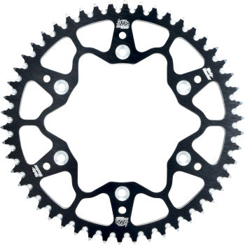 MOTO-MASTER 7075 Aluminum Rear Sprocket - 48 Tooth - Black - Honda 620022248