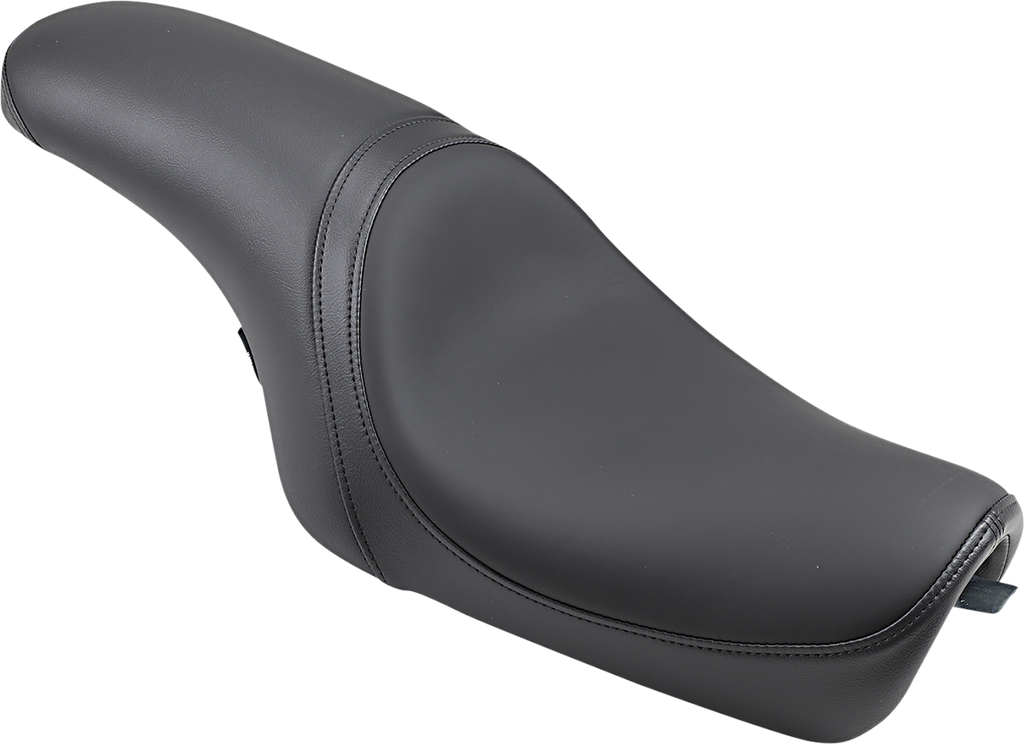 DRAG SPECIALTIES Predator Seat - Smooth - Solar Reflective - XL '04-'22 NO RUBBER BUMPERS 0804-0398
