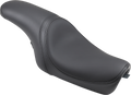 DRAG SPECIALTIES Predator Seat - Smooth - Solar Reflective - XL '04-'22 NO RUBBER BUMPERS 0804-0398