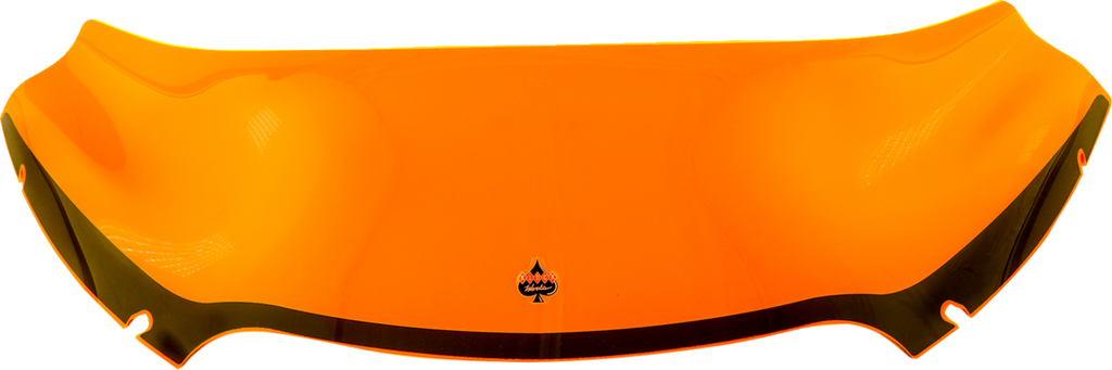 KLOCK WERKS Kolor Flare™ Windshield - 6" - Orange Ice - FLTR KWW-01-0628