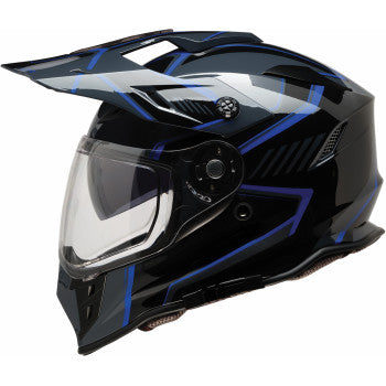 Z1R Range 2.0 Helmet - Voyager - Black/Blue - Small 0140-0363