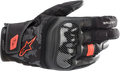 ALPINESTARS SMX Z Drystar® gloves - Black/Fluo Red - 2XL 3527421-1030-2X