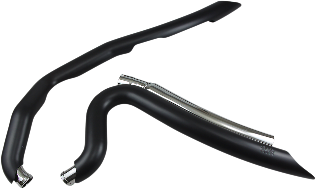 COBRA Speedster Swept Short Exhaust - Black 6231B