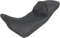 SADDLEMEN Adventure Tour Seat - One-Piece - Low - Stitched - Black - Africa Twin 0810-H049