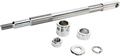 DRAG SPECIALTIES Axle Kit - Front - Chrome 16-0307NU