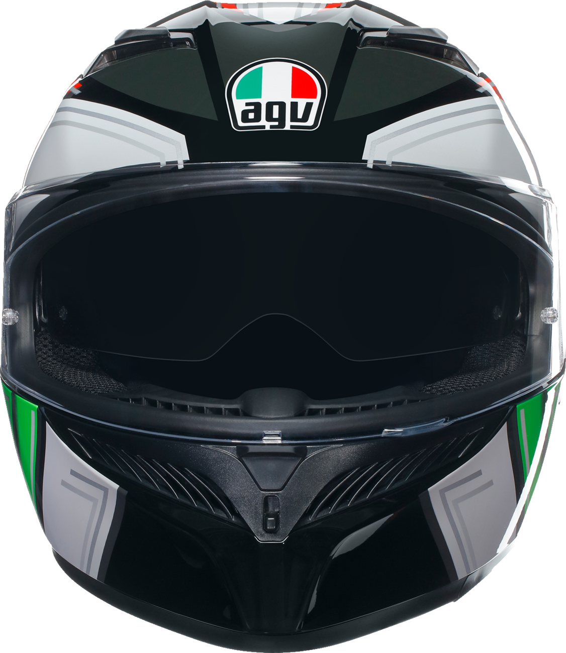 AGV K3 Helmet - Wing - Black/Italy - Medium 2118381004007M