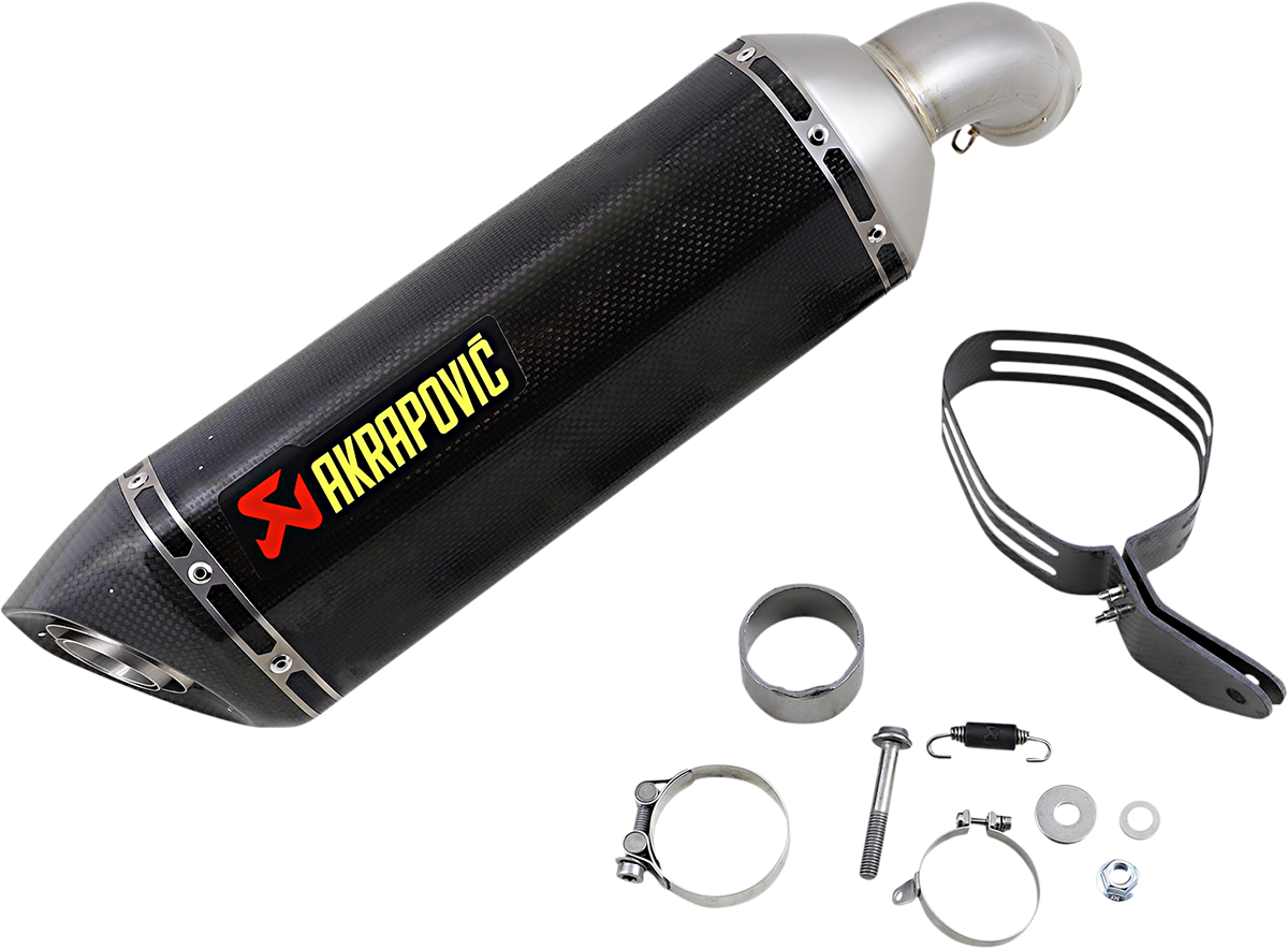 AKRAPOVIC Muffler - Carbon Fiber/Carbon Fiber S-K10SO24-HRC 1811-3967