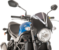 PUIG HI-TECH PARTS New Generation Windscreen - Dark Smoke - SV650 8926F