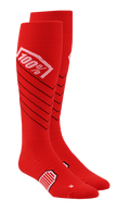 100% Hi-Side Performance Socks - Red - Small/Medium 20054-00007