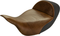 SADDLEMEN Lariat Solo Seat - Extended Reach - Distressed Brown - FL '08-'23 808-07B-0041EXT