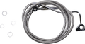 DRAG SPECIALTIES Brake Line - +10" - Stainless Steel - ABS 614220-10