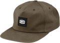100% Lincoln Snapback Hat - Brindle - One Size 20088-399-01