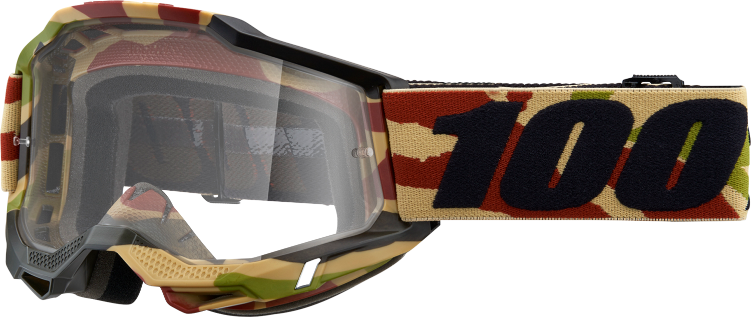 100% Accuri 2 Goggles - Mission - Clear 50013-00021