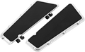 ARLEN NESS Driver Floorboards - Chrome - Beveled 15-409