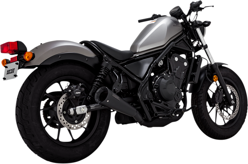 VANCE & HINES Upsweep Slip-On Muffler - Black CMX500/300 2017-2024   Rebel 48421
