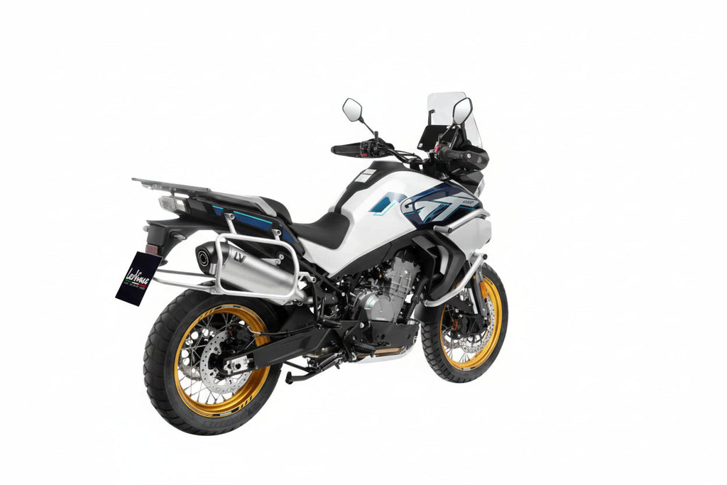 LEOVINCE - LV-14 Slip-On Muffler - Stainless Steel - KTM/CF MOTO 790/800/890/901 15618U 1811-4946