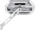 ARLEN NESS Mirror - Sidekick - Side View - Oval - Chrome - Left 510-001