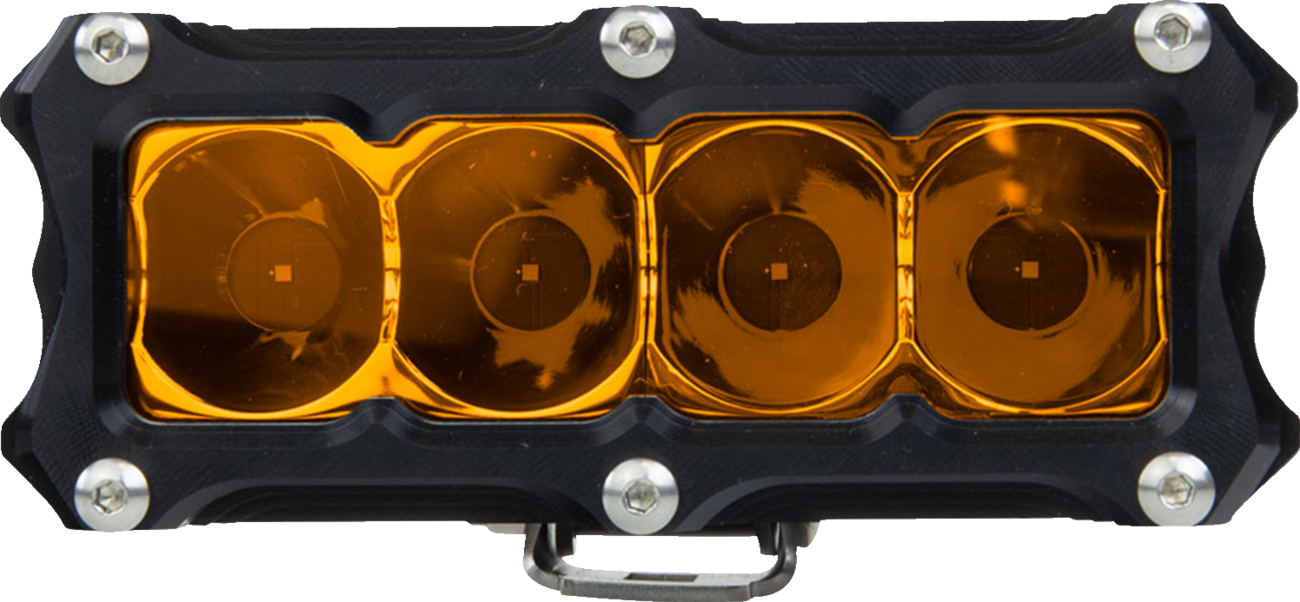 HERETIC Light Bar - Spot - 4" - Amber 50414