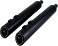 COBRA 909 Uppercut Mufflers for '95-'16 FL - Black 6268RB