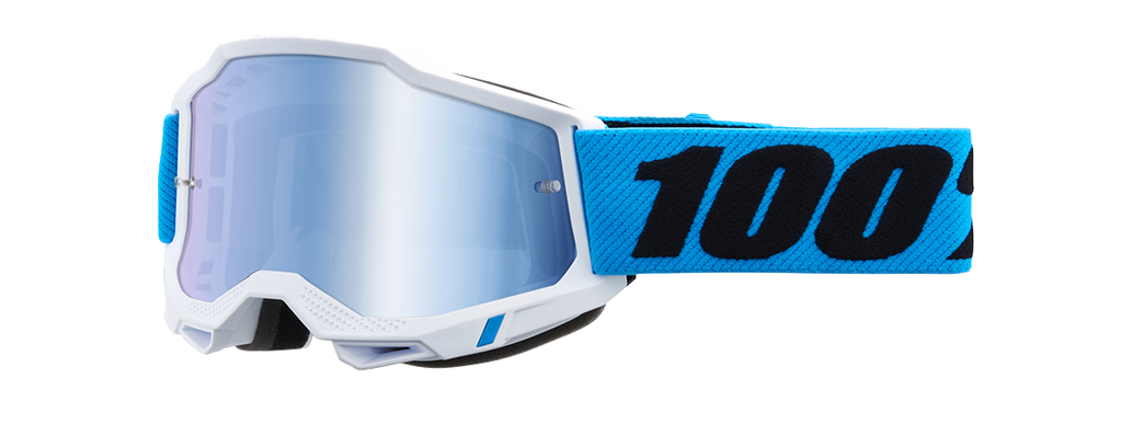100% Accuri 2 Goggles - Novel - Blue Mirror 50014-00023