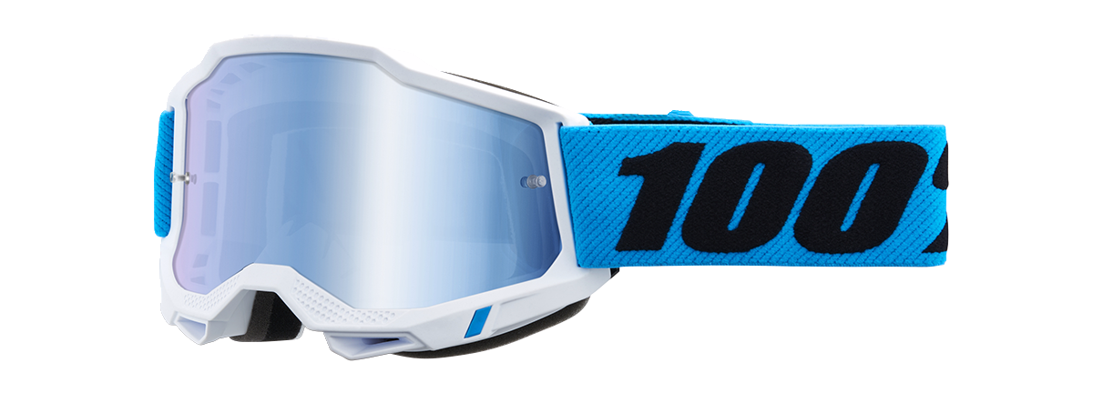 100% Accuri 2 Goggles - Novel - Blue Mirror 50014-00023