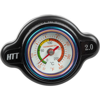 MOOSE RACING Radiator Cap with Temperature Gauge - 2.0 Bar - Husqvarna/KTM I15-5201B