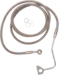 DRAG SPECIALTIES Brake Line - +8" - Stainless Steel - ABS 614220-8
