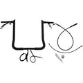 FAT BAGGERS INC. EZ Install Wired Handlebar Kit - 1-1/4" - Pointed Top - 16" - Black 949016-B