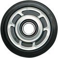 Parts Unlimited Idler Wheel With Insert/Bearing 6205-2rs - Silver - 5.38" Od X 1" Id R0135g-2 002b